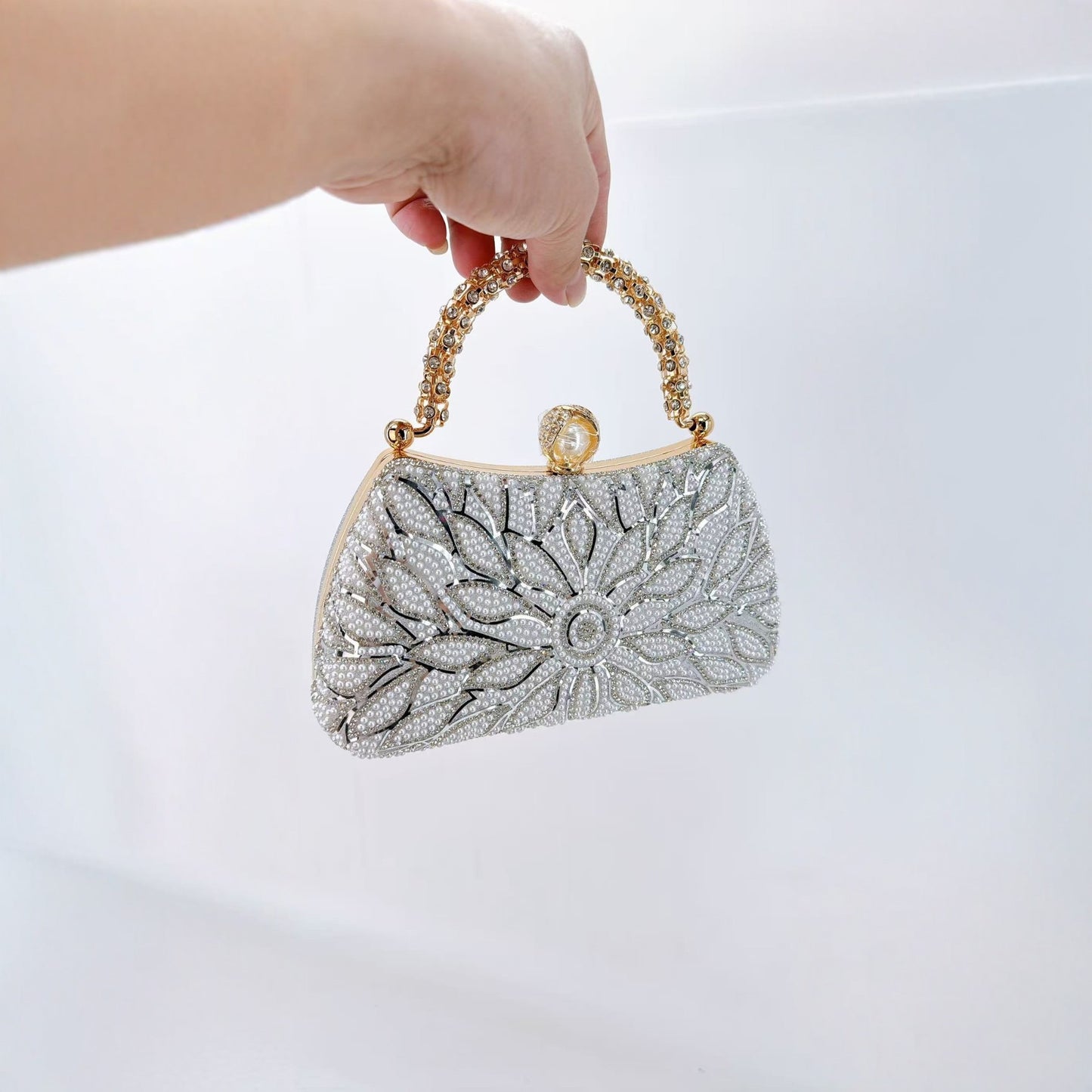 Innovative Women's Diamond Banquet Clutch Dress Dinner Bag