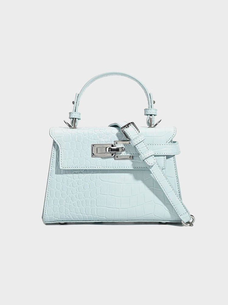 Women's Niche High-grade Crocodile Pattern Kelly Fashion Bags