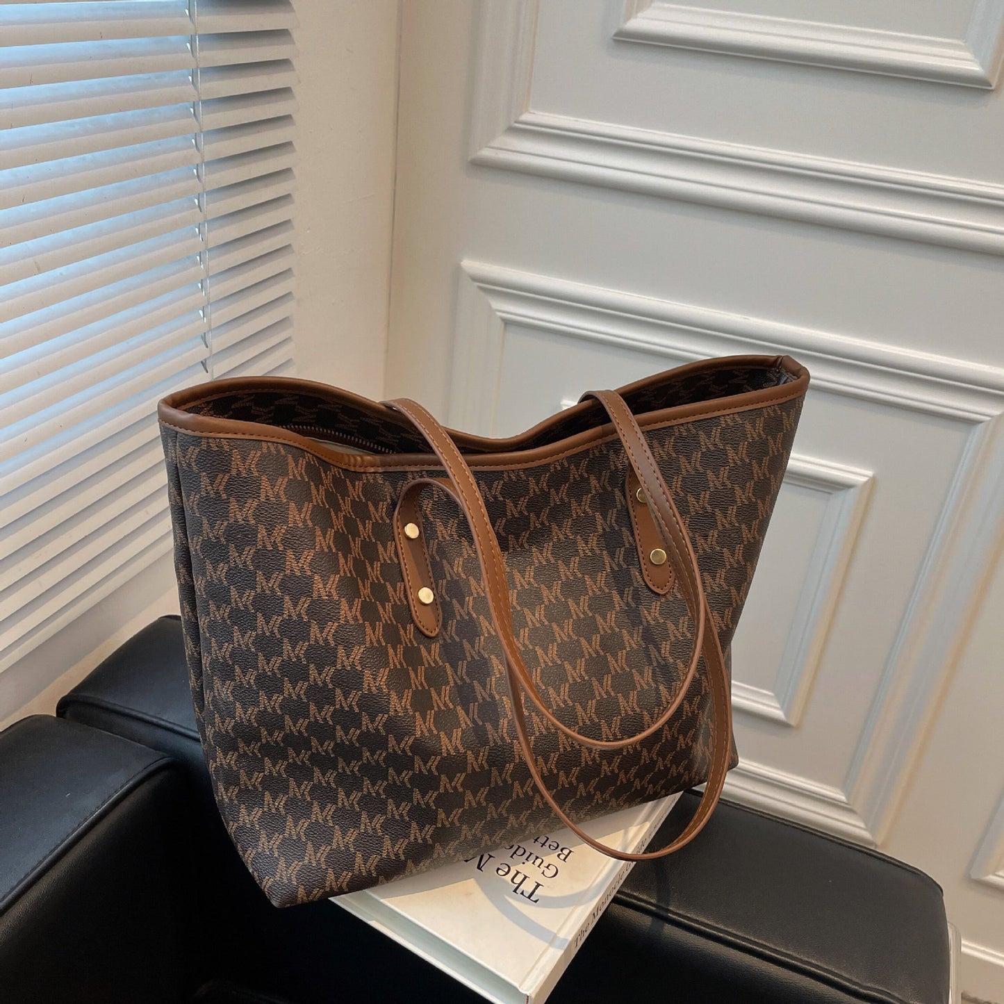 Women's Printed Large Capacity Totes Commute Minimalist Versatile Lightweight Women's Shoulder Bag