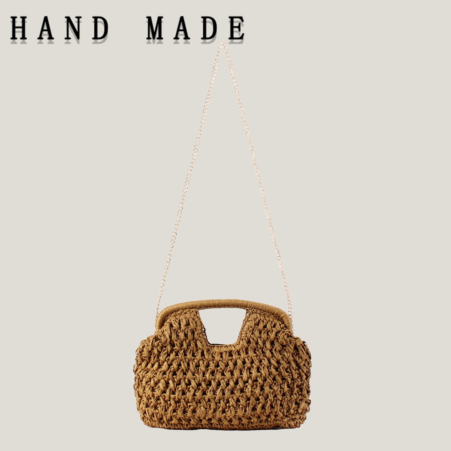 Hand-woven Daily Leisure Seaside Vacation Simple Women's Messenger Bag