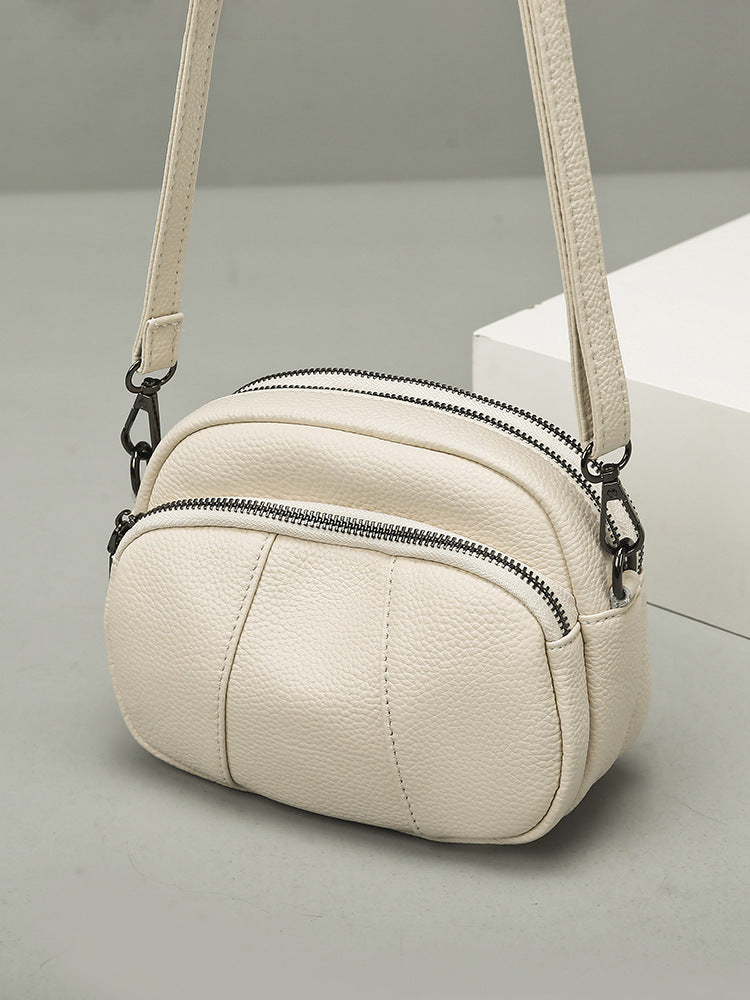 Women's Leather Cowhide Fashion Versatile Soft Women's Messenger Bag