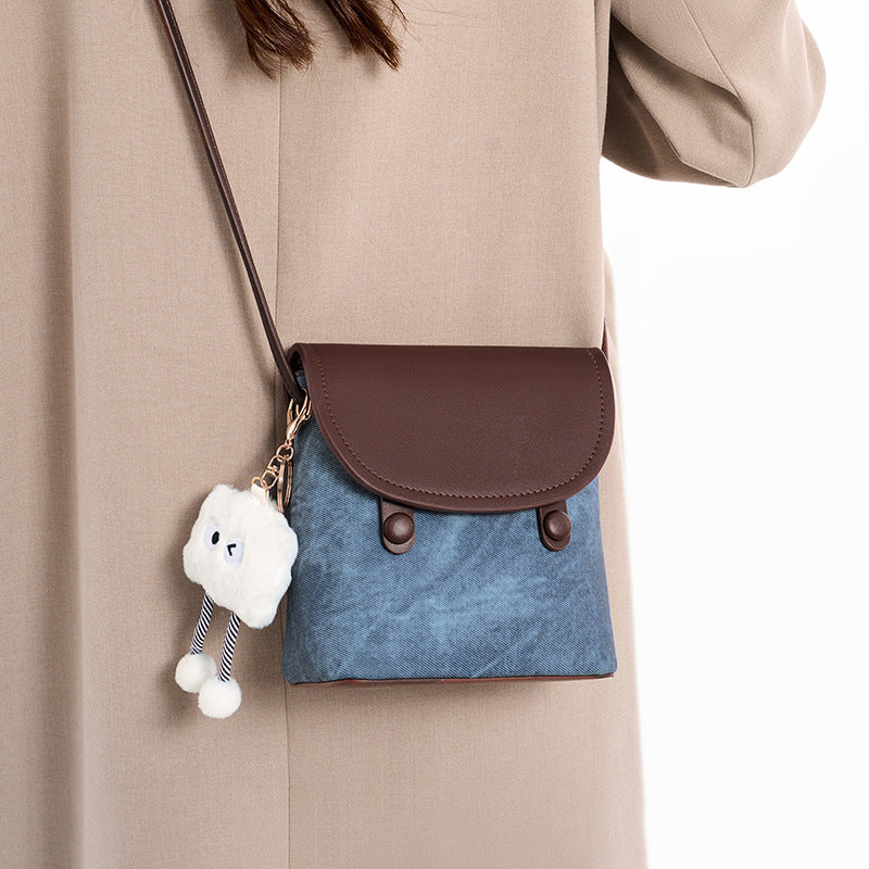 Women's Korean Style Minority Simple Fashion Mini Women's Shoulder Bag