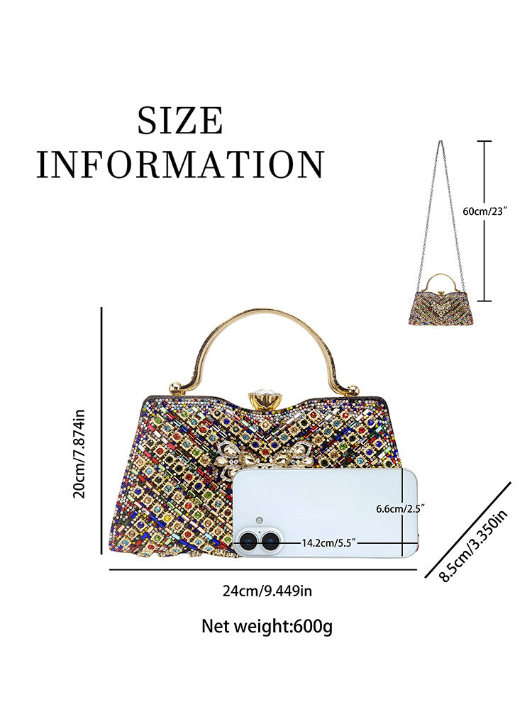 Women's Large Capacity High Sense Dress Clutch Dinner Bag