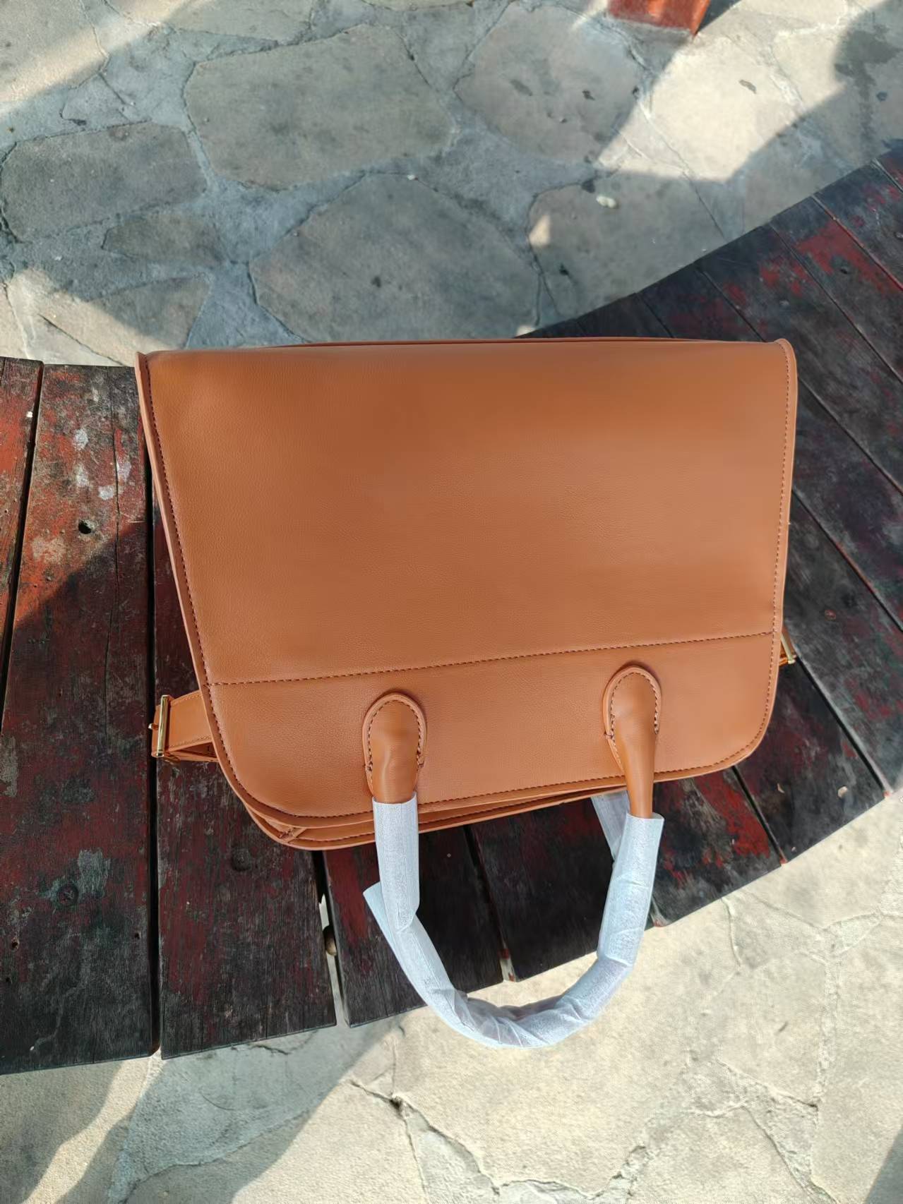 High Quality Simple Commute Genuine Leather Bags