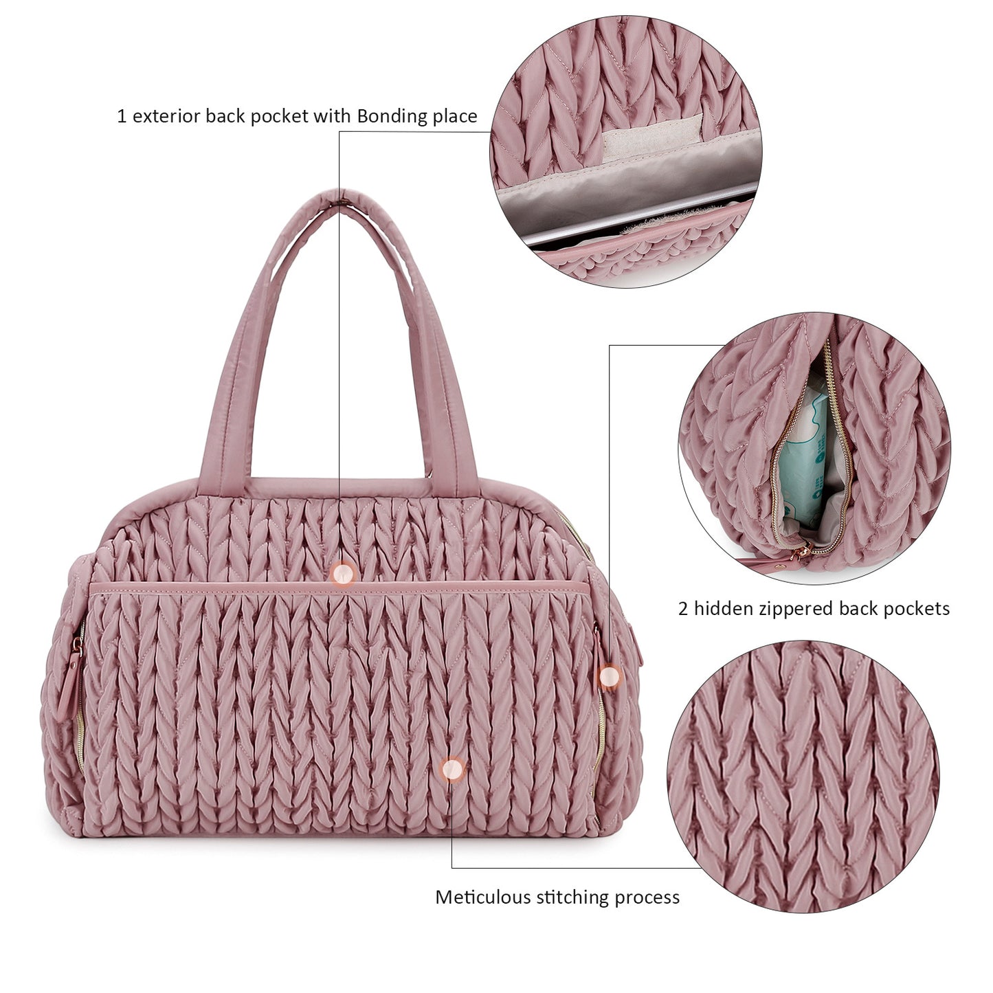 Twist Craft Portable Mother Large Capacity Mummy Bag