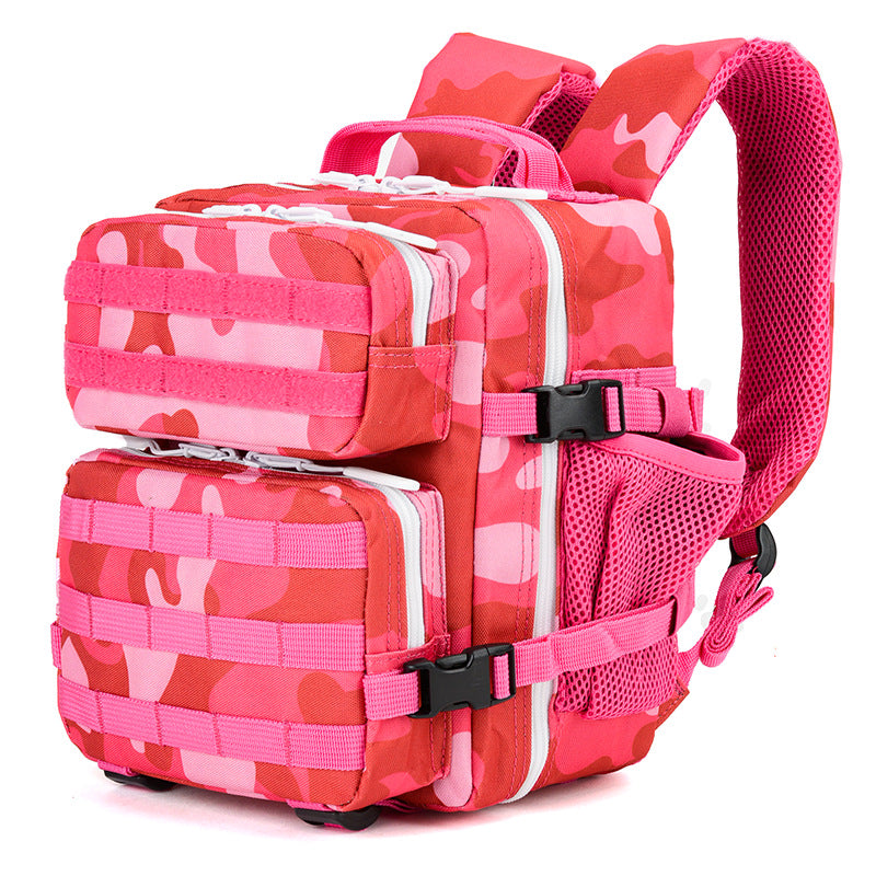Women's & Men's Camouflage Tactics Large Capacity Commuter Riding Mountain Climbing, Hiking Bag