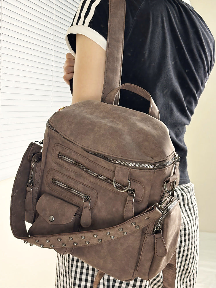 Charming Large Capacity Fashion Versatile Retro Backpacks