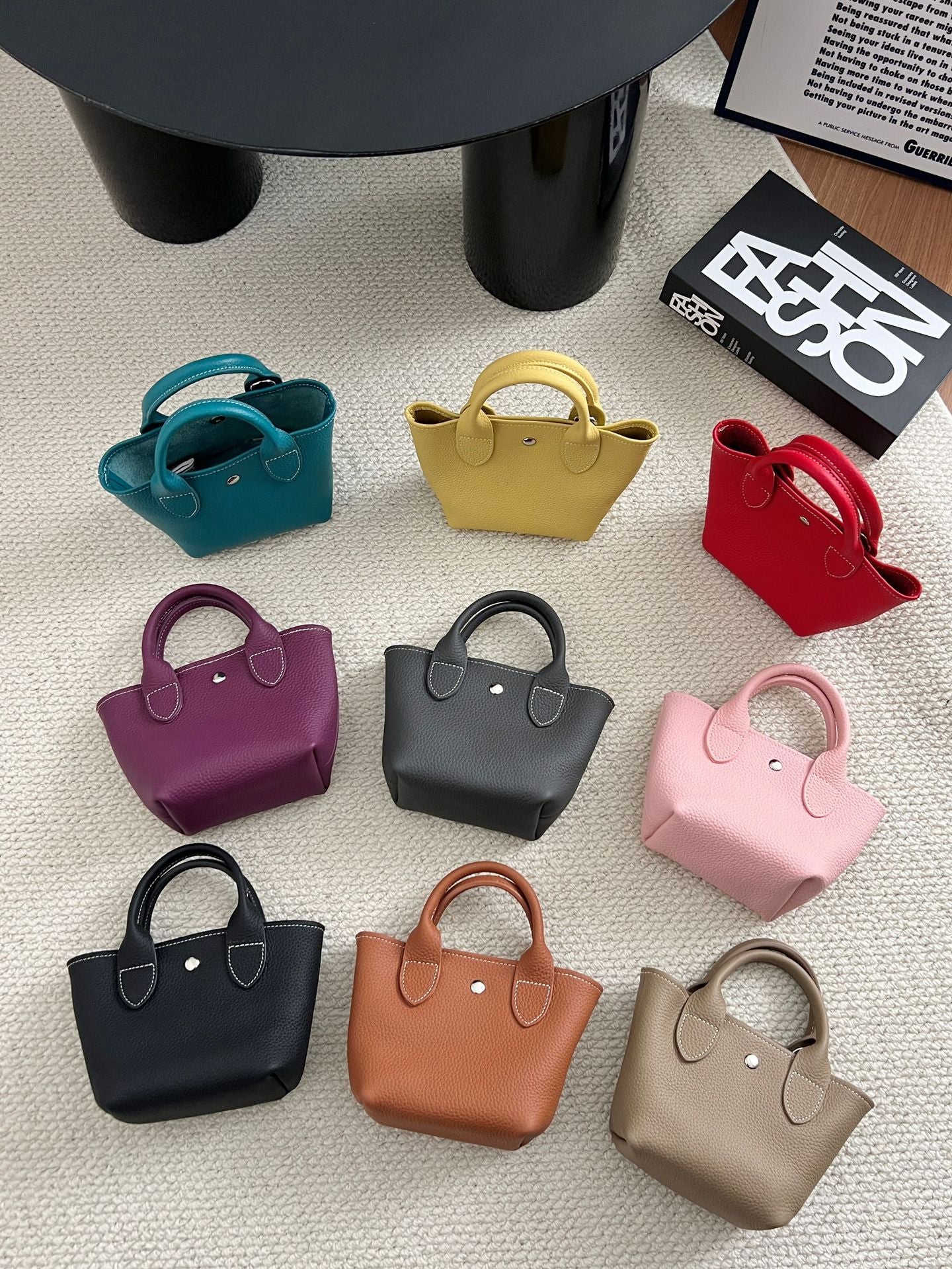 Women's Genuine Leather Niche First Layer Cowhide Bags