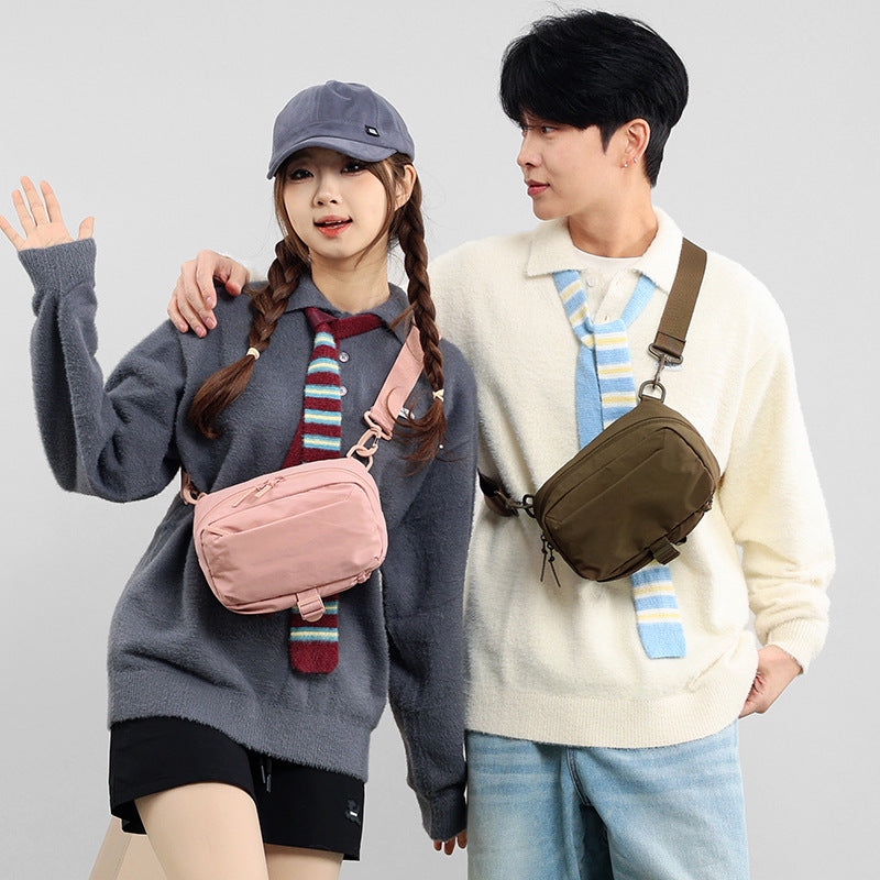 Unisex Fashion Trend Mobile Storage Multifunctional Women's Messenger Bag