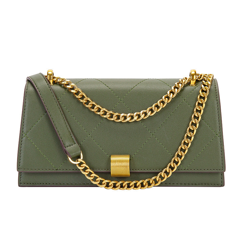 High-grade Underarm Korean Style Trendy Diamond Women's Messenger Bag