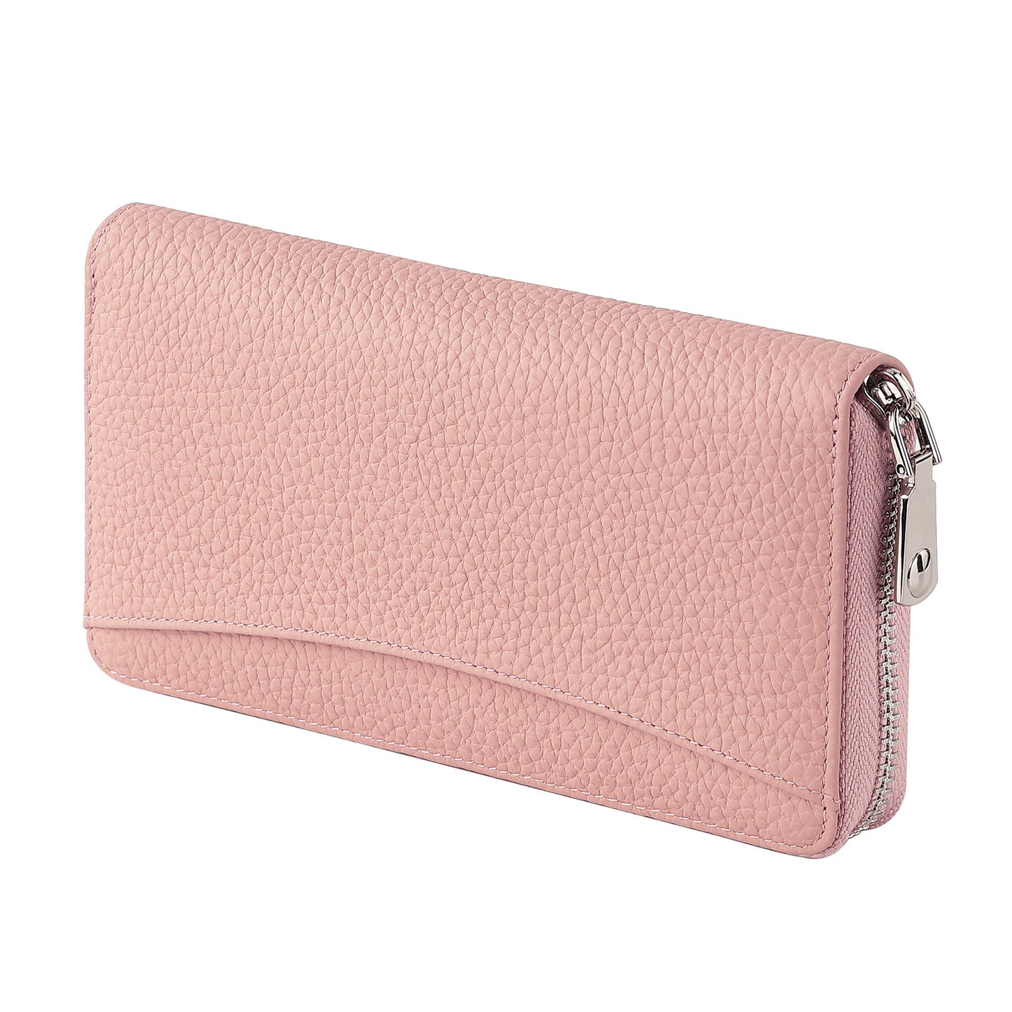 Women's Multifunctional Rfid Blocking Zip Organ Credit Women's Clutch