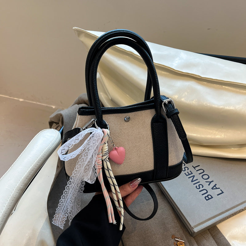 Women's Super Popular Niche Contrast Color Fashion Handbags