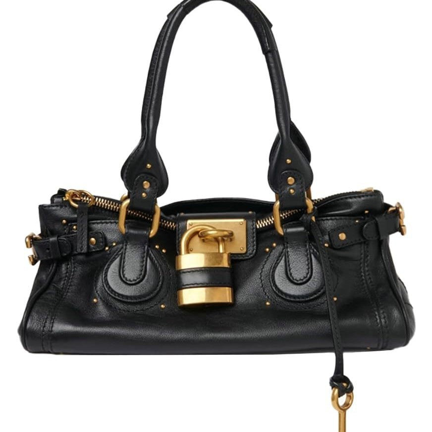 Women's Retro Easy Matching Chloe Paddington Rivet Women's Messenger Bag