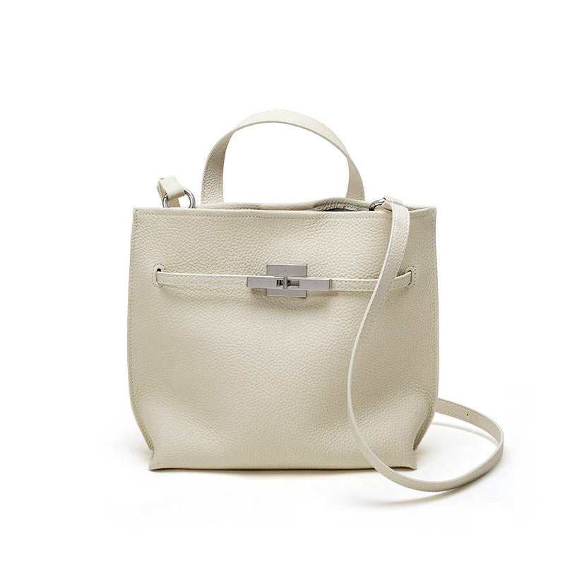 Women's High-grade Genuine Leather Portable Kelly Fashion Women's Shoulder Bag