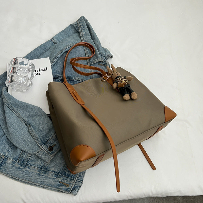 Women's Oxford Cloth Waterproof Large Capacity Layered Versatile Multi Women's Shoulder Bag