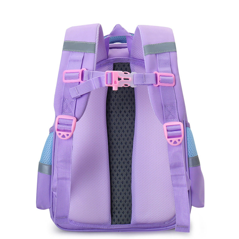 Chic Large Capacity Lightweight Creative Burden Reduction Spine Backpacks