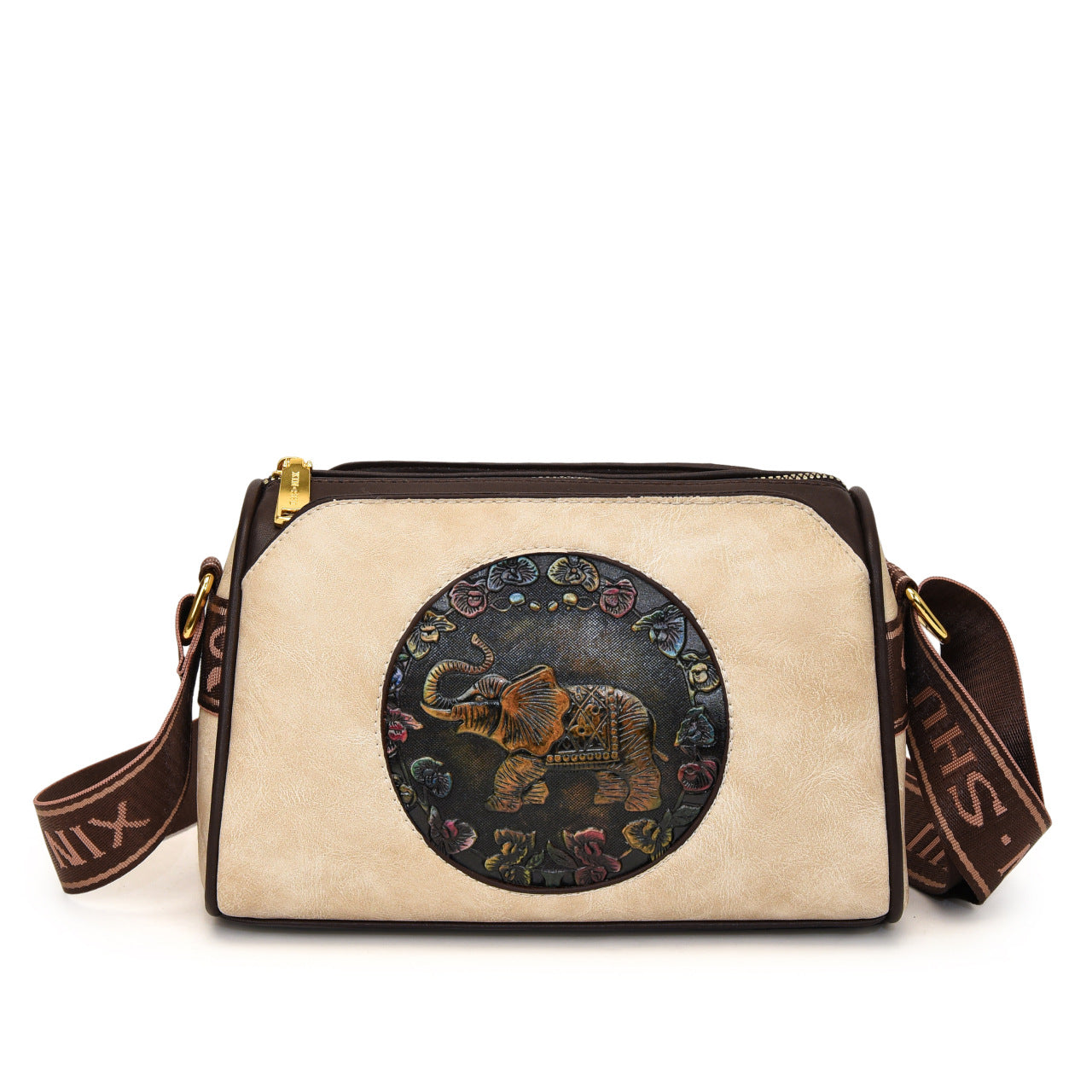 Women's Artistic Texture Retro Commute Leisure Large Bags