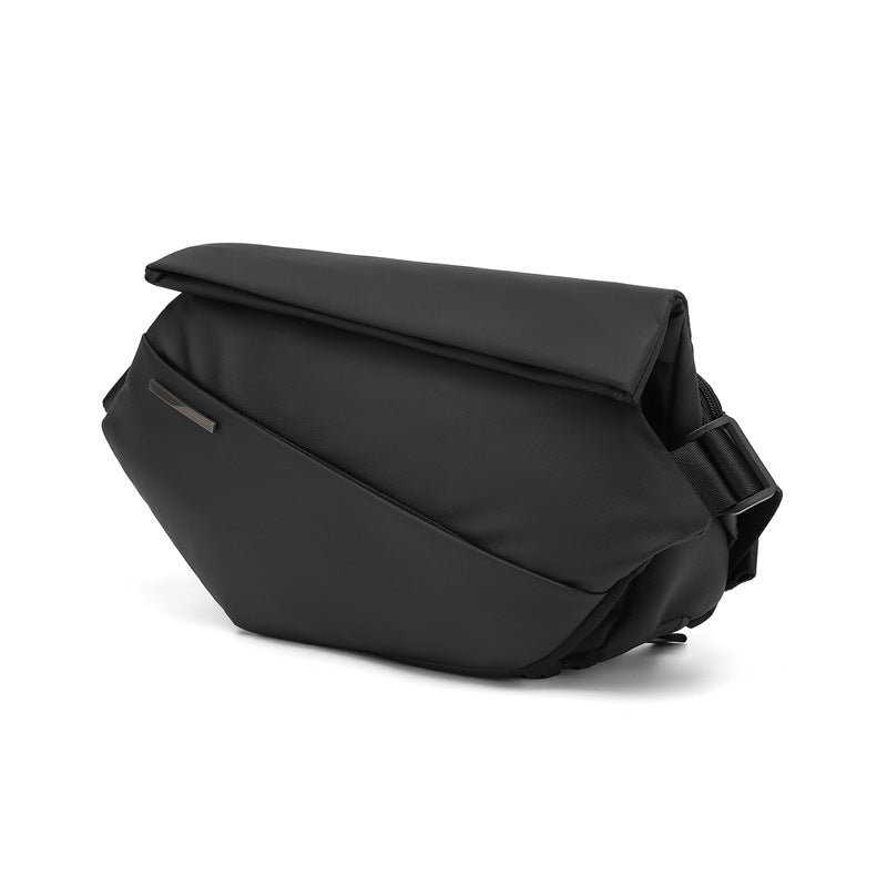 Slouchy Men's Trendy Magnetic Motorcycle Cycling Men's Shoulder Bags