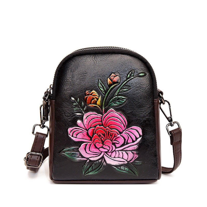 Chinese Ethnic Style Light Luxury Female Phone Bags