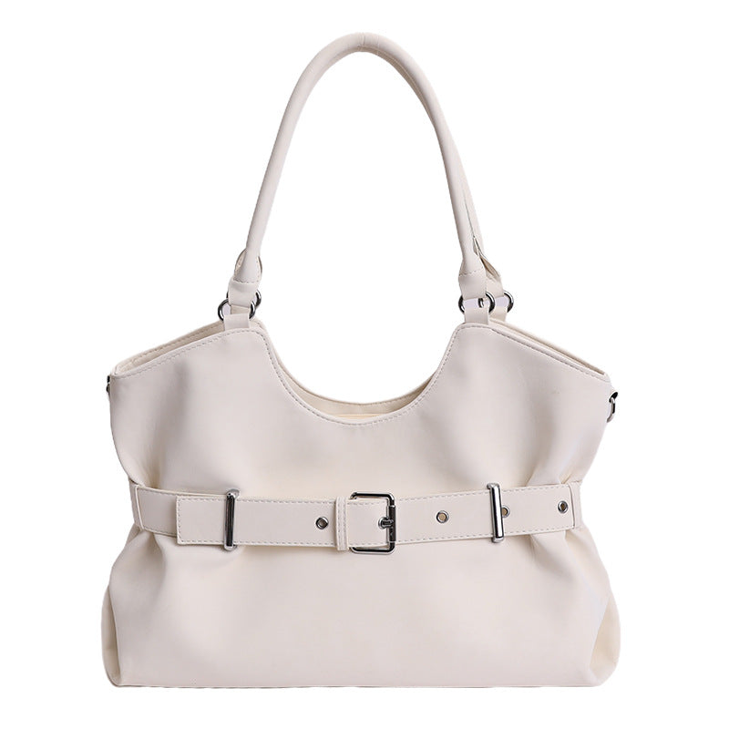 Women's Solid Color Simple Design Commuter Women's Messenger Bag