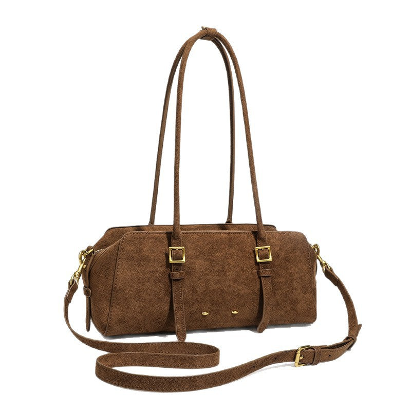 Women's Style Design Light Luxury Portable Underarm Bowling Fashion Tote Bag