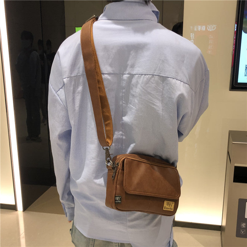 Beautiful Men's Trendy Korean Style Green Universal Backpack