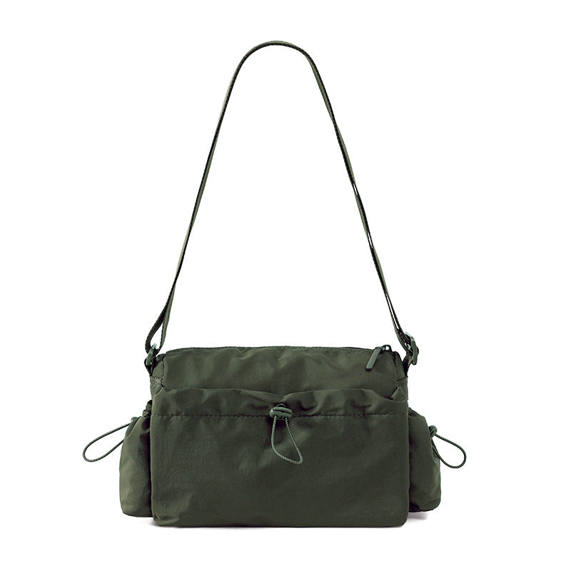 Large Capacity Fashionable Simple Solid Color Women's Messenger Bag