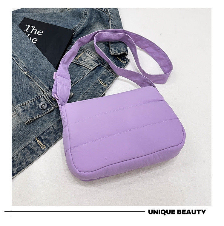 Women's Lightweight For Summer Pitaya Nylon Oxford Small Square Bag