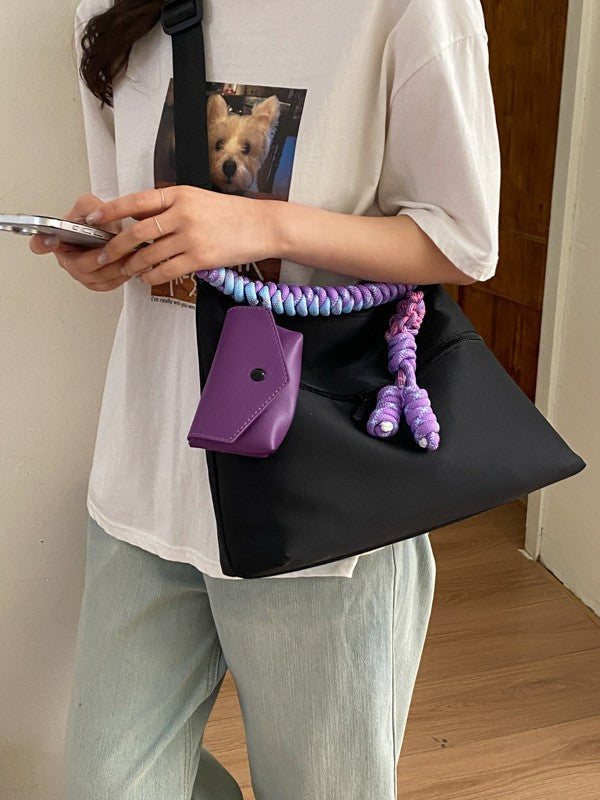 Women's Quality Korean Fashion Simple Large Capacity Handbags
