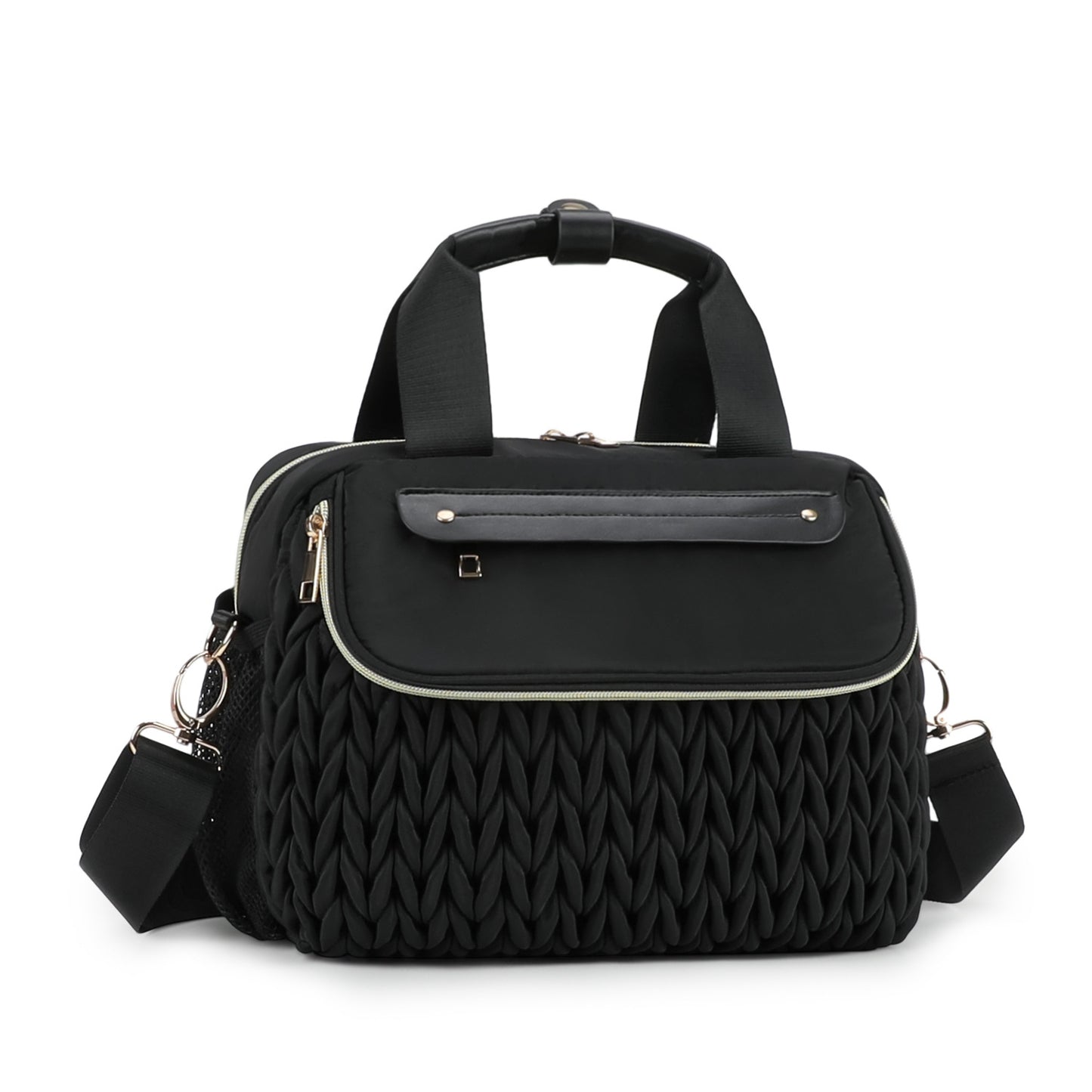 Quilted Stroller Portable Maternity Large Capacity Bottle Mummy Bag