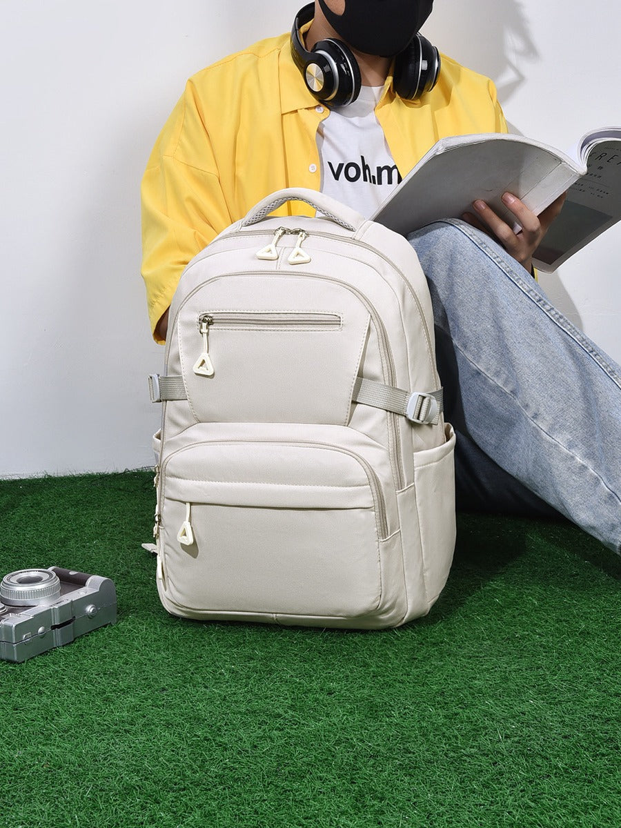 Women's & Men's Large Capacity Korean Medium Leisure Backpack