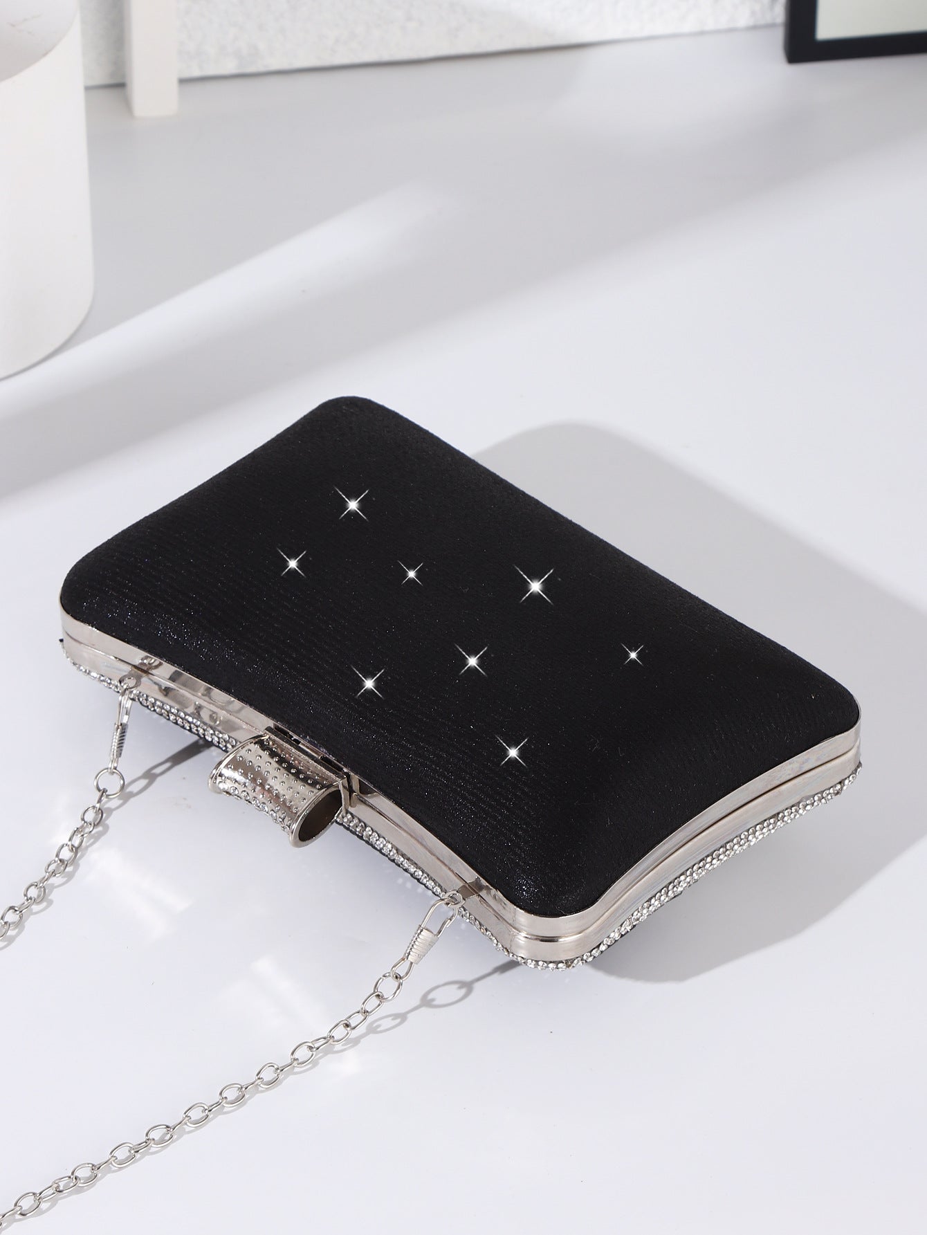 Black White Striped Vertical Fashion Big Pillow Bags
