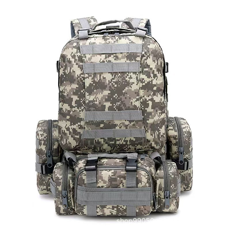New Men's Combination Camping Oxford Cloth Backpacks