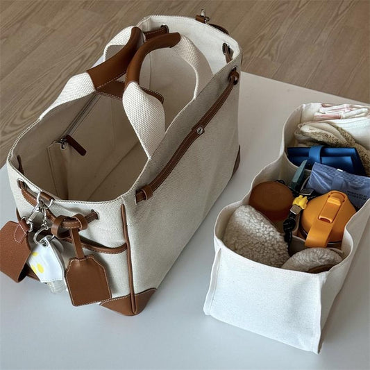 Large Capacity Milk Back Multifunctional Canvas Handbags