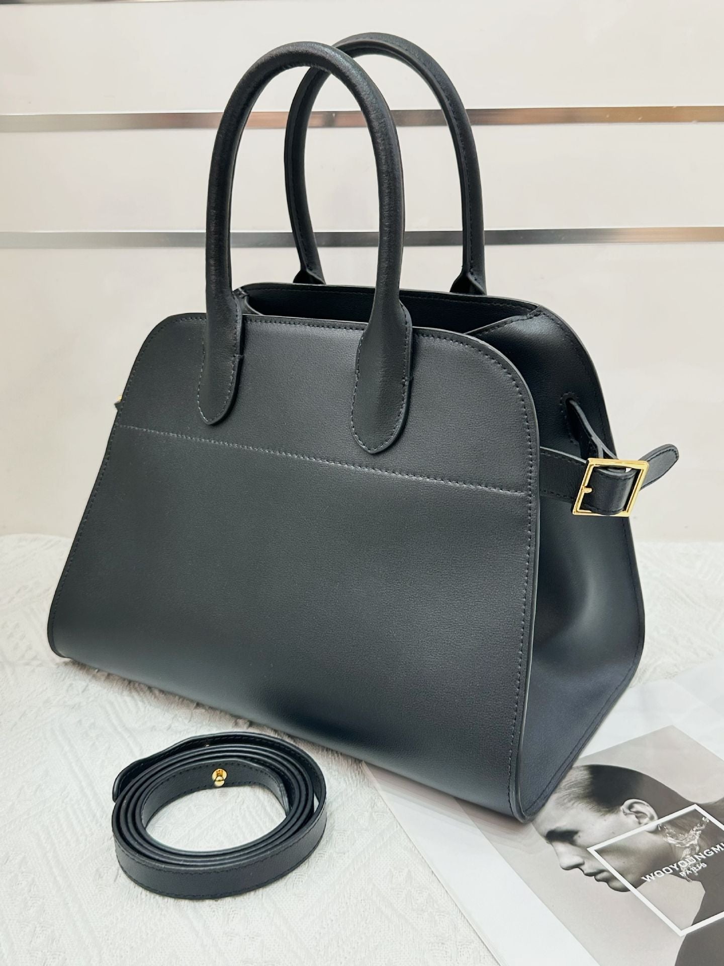 Dong First Layer Cowhide Large Capacity Women's Handbag