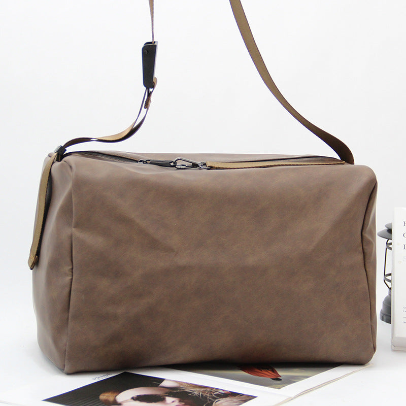 Upgraded Reinforced Waterproof Zipper Fashion Thickened Soft Shoulder Bags