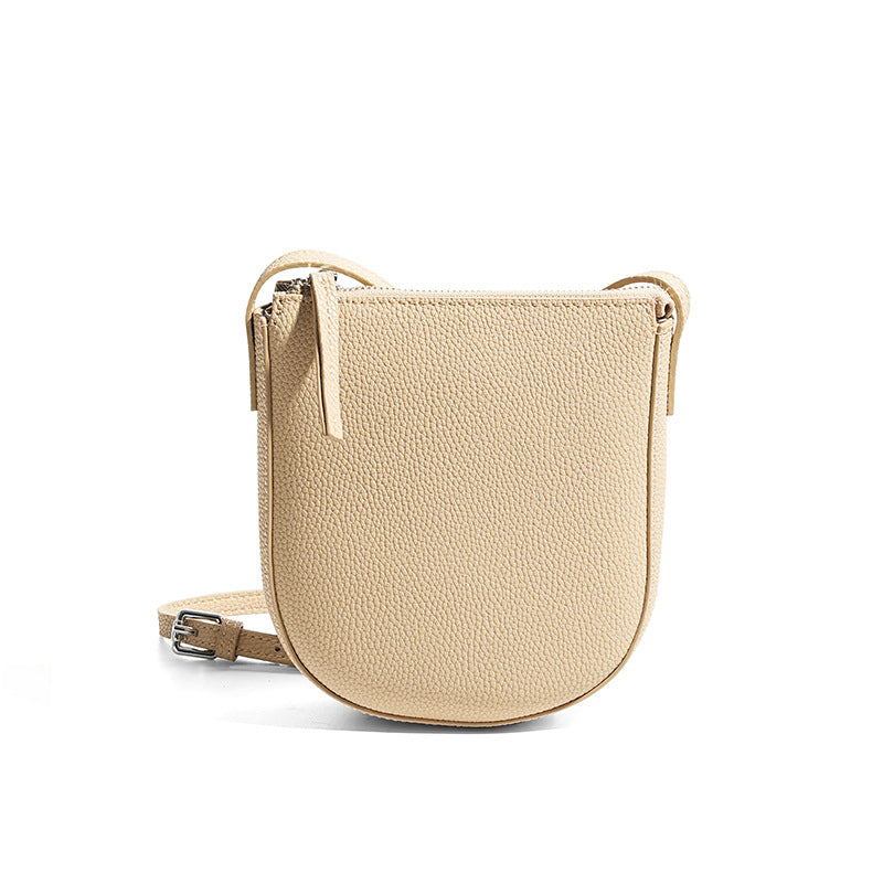 Women's Niche Genuine Leather High-grade Mobile For Women's Messenger Bag