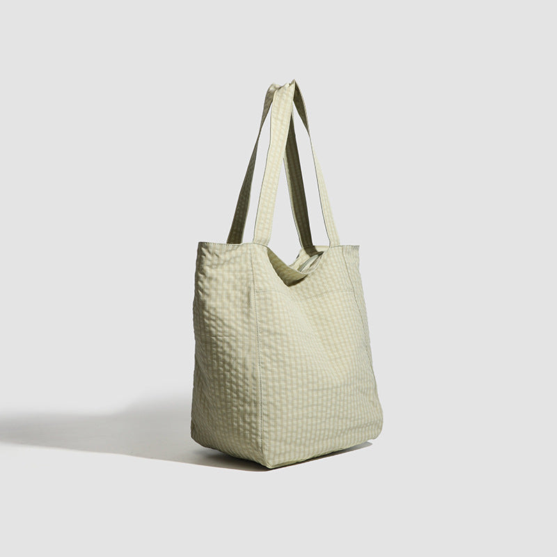 Women's Korean Style Lazy Fresh Waterproof Nylon Cloth Mother Commute Women's Shoulder Bag