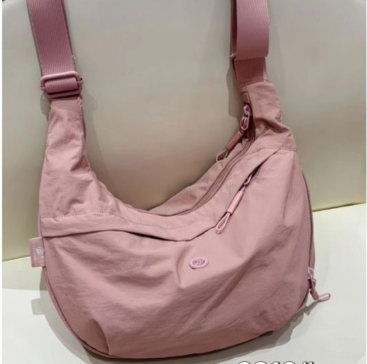 Puff Simple Large Dumpling Capacity Lightweight Waterproof Women's Messenger Bag