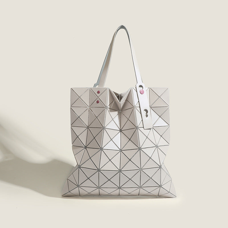 Diamond Pattern Laser Underarm Simple Large Women's Handbag