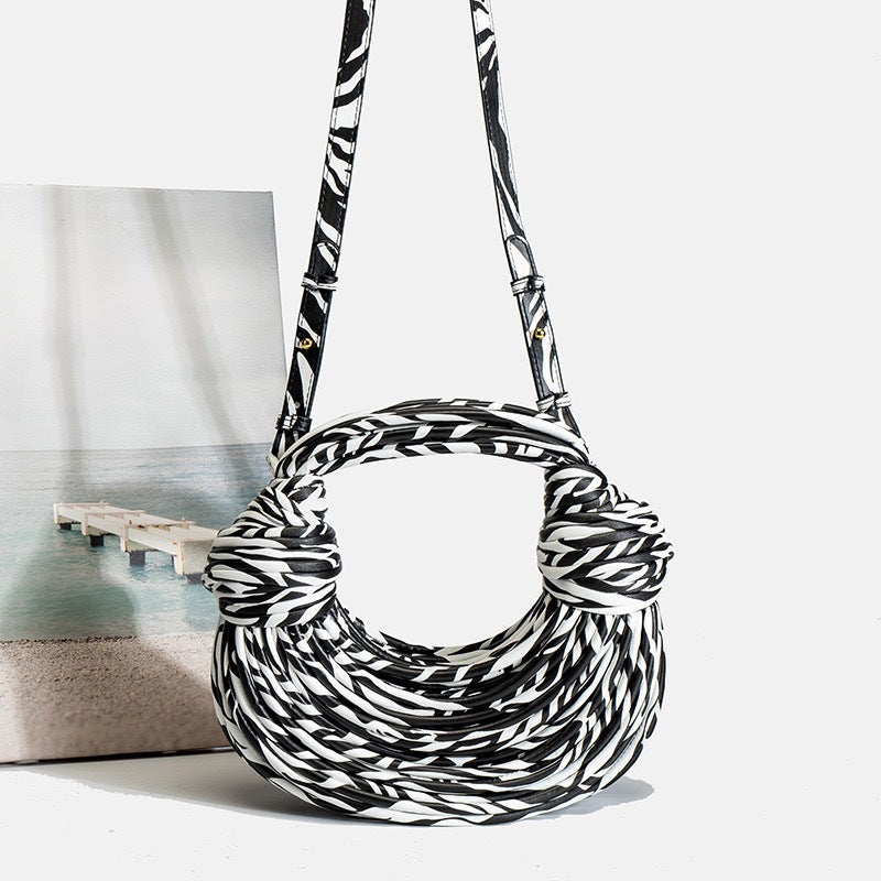 Women's Handmade Woven Special Creative Knotted Noodle Bags