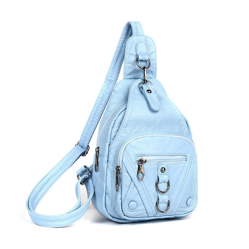 Women's Fashion Retro Large Capacity Convenient For Going Out Women's Chest Bag, Fanny Pack