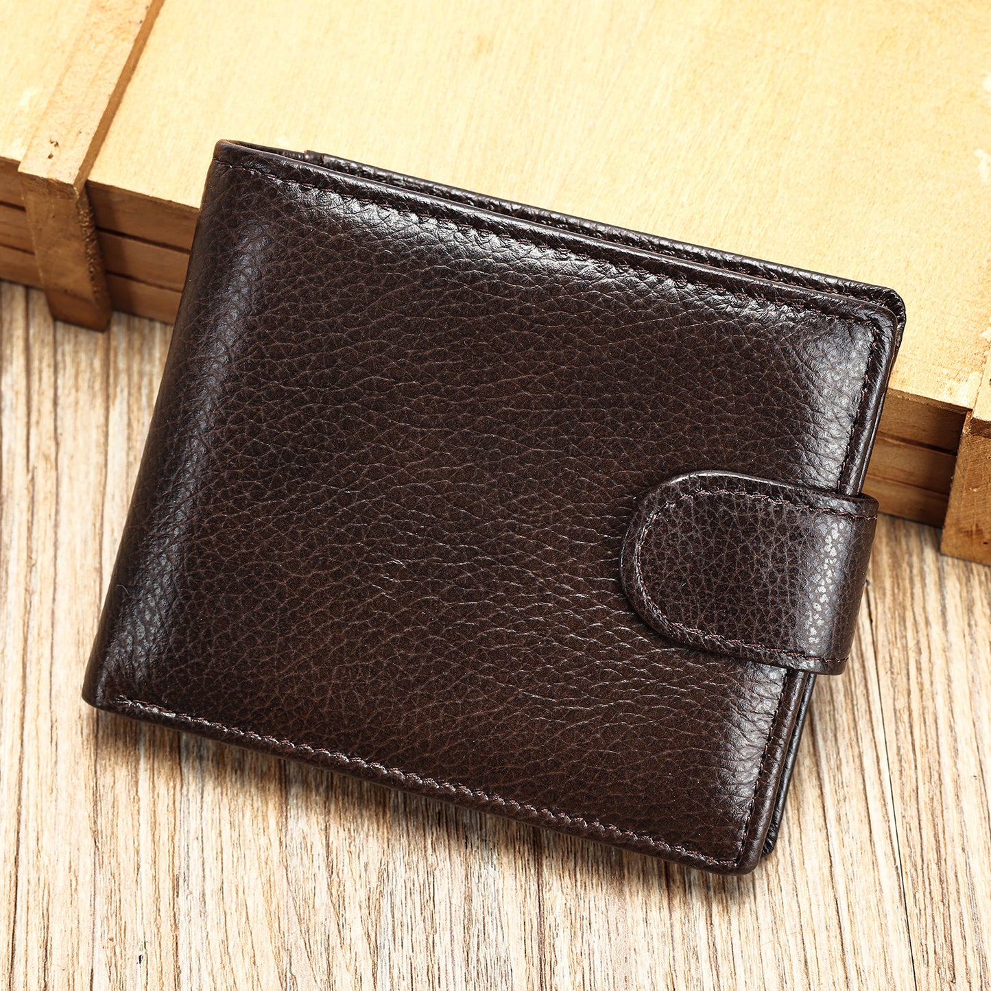 Leather For Man First Layer Cowhide Men's Wallet
