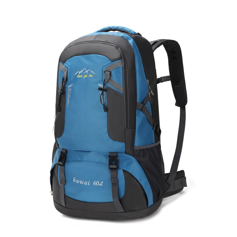 Large Capacity Waterproof Nylon Traveling Couple Mountain Climbing, Hiking Bag