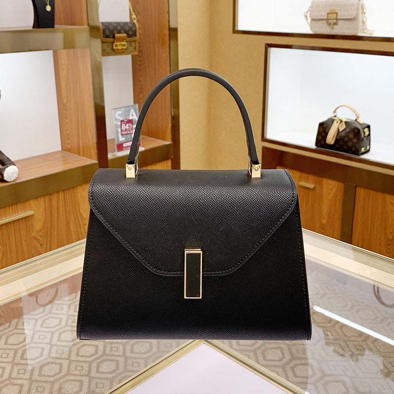 Women's Genuine Leather Kelly Large Capacity Elegant Fashion Women's Shoulder Bag