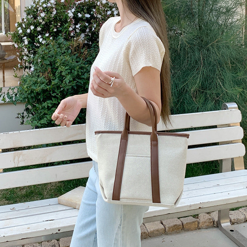 Women's Trendy Shopping Beach Korean Style Vegetable Bags