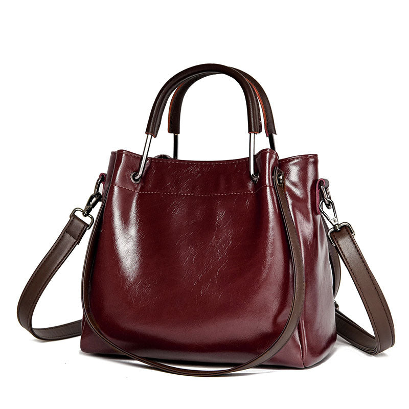 Women's Large Capacity Retro Style Trendy High-grade Women's Handbag