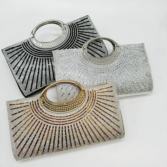 Clutch Premium Texture Diamond Flash Party Dinner Bag