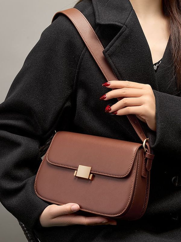 Women's High-grade Design Underarm Genuine Leather Fashion Women's Shoulder Bag