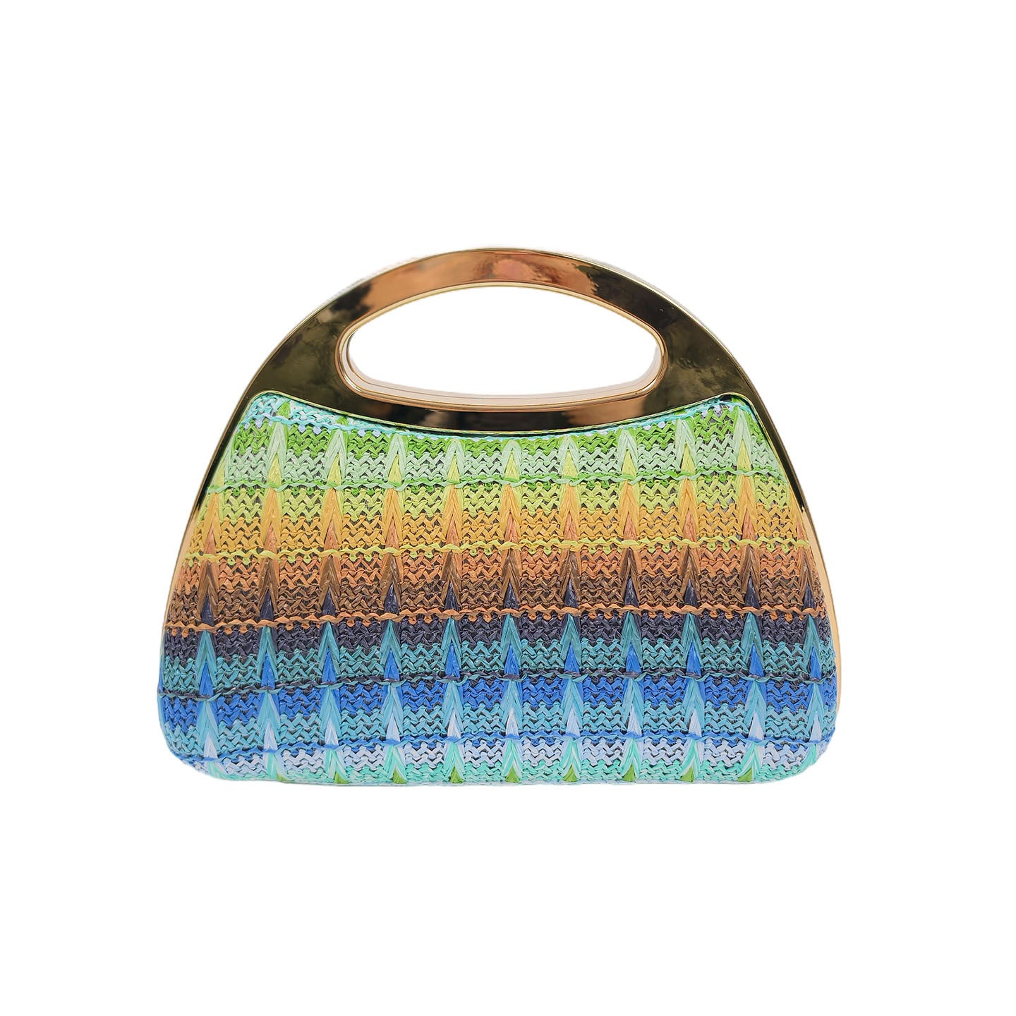 Women's Woven Shell Fresh Literature Art Versatile Chain Bags